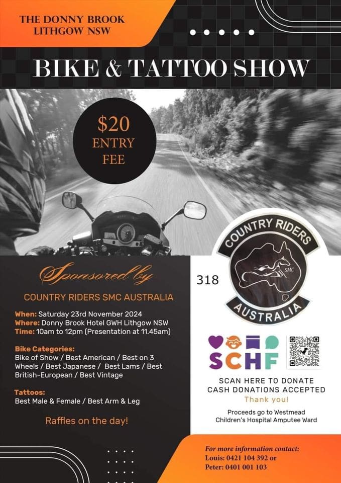 1st Annual Country Riders Bike and Tattoo show | Cruzn Rides Group
